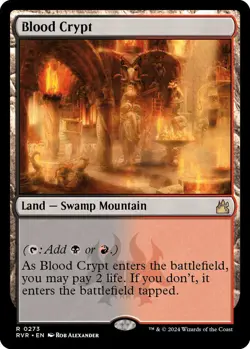Magic The Gathering: Blood Crypt , Ravnica Remastered -NM - Image 1