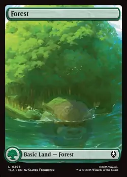 Forest - Full Art - #296 - Avatar: The Last Airbender - NM MTG - Image 1