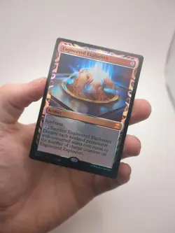 1x Foil Engineered Explosives Kaladesh Invention Masterpiece MTG - Image 1