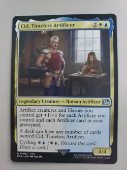 MTG Cid, Timeless Artificer (0407) Final Fantasy Regular Uncommon - Image 1