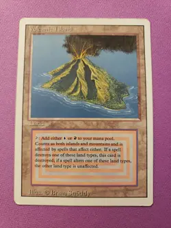 Volcanic Island MtG Revised #291 - Image 1