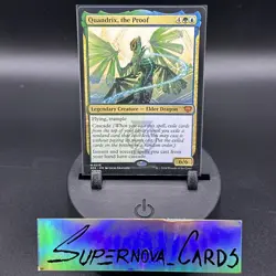 Magic: The Gathering Quandrix, the Proof Legendary Creature Mythic Green Blue S… - Image 1