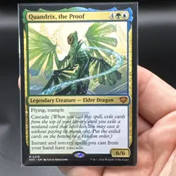 Magic: The Gathering Quandrix, the Proof Legendary Creature Mythic Green Blue S… - Image 2