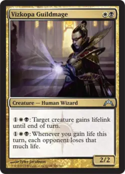 MTG Vizkopa Guildmage - Foil, Gatecrash, Moderately Played, English - Image 1