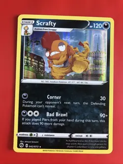 SCRAFTY 042/073 Holo Rare Lot Of 11 - Pokemon Trading Card Game Nintendo - Image 2