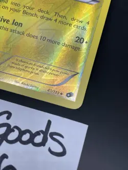 Plusle 47/113 Black & White Legendary Treasures HOLO UNCOMMON Pokemon LP - Image 3