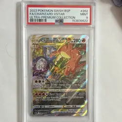 Charizard VSTAR SWSH262 2022 SWSH Promo Holo English PSA 9 Pokemon TCG 6+ - Image 1