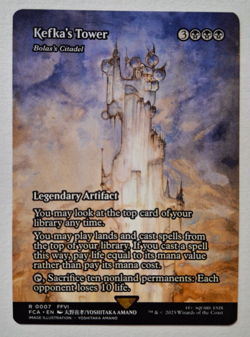 Kefka's Tower, Bolas's Citadel MTG, FINAL FANTASY: TDA, Showcase, Rare - NM - Image 1