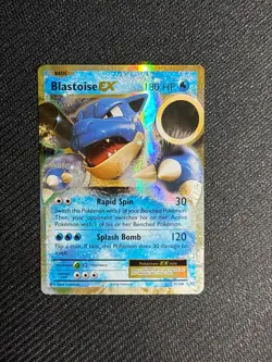 Blastoise EX 21/108 Holo EX Rare Evolutions Pokemon Lightly Played - Image 1