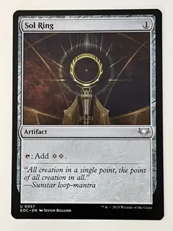 Sol Ring Commander Edge of Eternities Non-Foil Regular MTG - Image 1