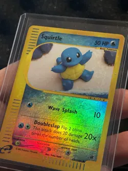 Pokemon Squirtle Expedition Yuka Morii Holo Reverse 131/165 English - Image 2