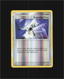 Beginning Door 82/99 Uncommon Arceus Pokemon Reverse Holo Near Mint - Image 1
