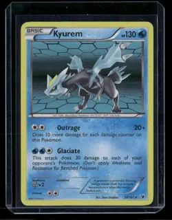 Pokemon Noble Victories #34/101 Kyurem Holo - MP - Image 1