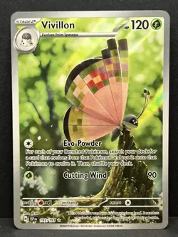 Vivillon 193/191 Illustration Rare Surging Sparks Pokemon TCG - NM - Image 1