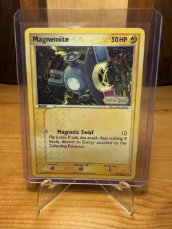 Pokemon TCG Holo Magnemite Legend Maker EX 59/92 STAMPED! - Image 2