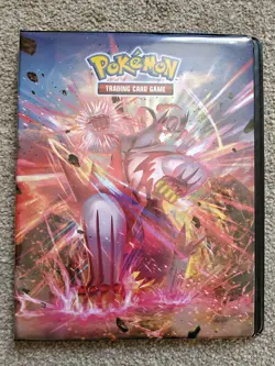 Pokemon Urshifu Tyranitar Folder Binder Ultrapro 9 Pocket Used - Image 1
