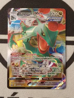 Pokemon Karte Rayquaza Vmax 101/159 Zenit der Konige Deutsch Pokemon Alt Art TCG - Image 4