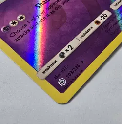 Pokemon TCG Marshadow Cosmic Eclipse Reverse Foil Holo Rare 103/236 NM English - Image 4