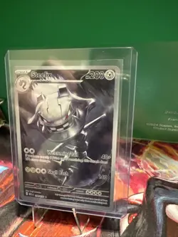 Pokemon TCG Steelix 150/132 Illustration Rare, Mega Evolution, NM/M Condition - Image 1
