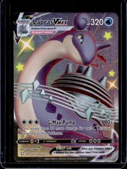 2021 Pokemon SWSH Shining Fates Lapras VMAX Shiny Vault #SV111/SV122 - Image 1