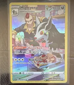 Pokemon Mightyena TG09/TG30 Astral Radiance Ultra Rare Full Art Holo HP 110 EN - Image 1