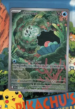 Pokemon TCG Clamperl 195/182 Sv10: Destined Rivals NM/M - Image 1