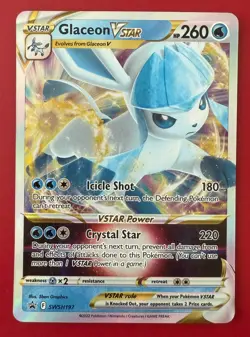 Pokemon TCG - Glaceon VSTAR - SWSH197 - Black Star Promo - Near Mint - Image 1