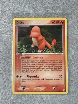 Pokemon Ditto Charmander 61/113 EX Delta Species 2005 NM - Image 1