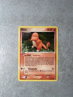 Pokemon Ditto Charmander 61/113 EX Delta Species 2005 NM - Image 2
