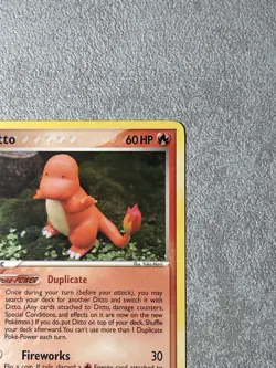 Pokemon Ditto Charmander 61/113 EX Delta Species 2005 NM - Image 5