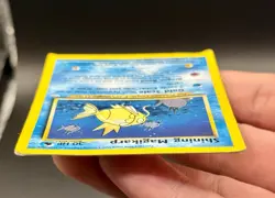 Pokemon TCG Shining Magikarp 66/64 Neo Revelation Holo Rare DAMAGED VINTAGE WOTC - Image 3