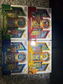 Pokemon 20th Anniversary Generations Red And Blue Collection Set- 4 Sealed Boxes - Image 1