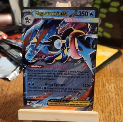 Pokemon TCG Mega Greninja EX Full Art Holo EX 022/086 350 HP - Image 1