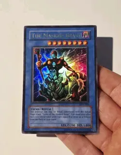 Yugioh The Masked Beast LON-001 Ultra Rare LP - Image 3