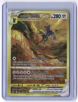Origin Forme Dialga VSTAR GG68 Holo NM Pokemon Crown Z - Image 1