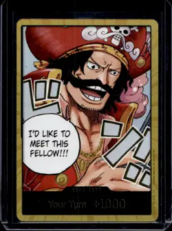 One Piece Card Don Card Gol D. Roger Gold Japanese DHL #OP13 - Image 1