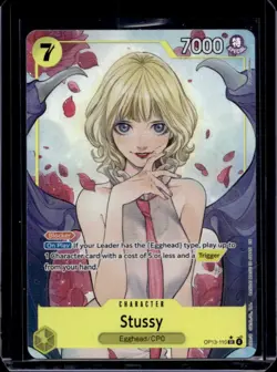 2025 One Piece Carrying On His Will Stussy Super Rare Alternate Art #OP13-110 - Image 1