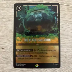 Disney Lorcana TCG The Black Cauldron 32/204 Legendary Whispers In The Well - Image 1