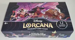 SEALED Disney Lorcana Rise of the Floodborn Booster Box w/ Magnetic Acrylic Case 4050368982711 - Image 5