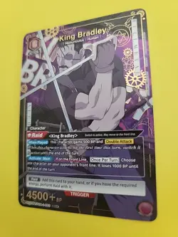 Union Arena "King Bradley" SR Alt Art Holo Foil Action Raid Trigger FMA-1-093 - Image 2