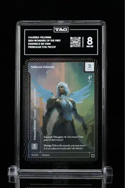 TAG 8 Valkeria Velorum - Wonders of the First Foil PRERELEASE #304 Uncommon - Image 1