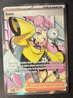 Pokemon TCG Paldea Evolved Trainer Iono 254/193 NM (READ DESCRIPTION) - Image 1
