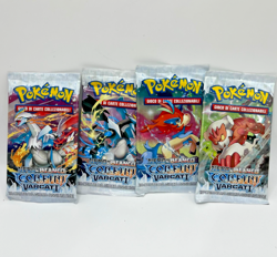 Pokemon 4X Pacchetti Nero e Bianco Confini Varcati Artset ITA nuovo SEALED - Image 1