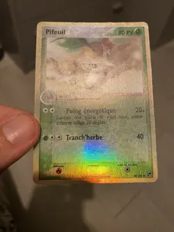 Carte Pokemon Pifeuil 48/100 REVERSE Tempete De Sable Francais Occasion - Image 3
