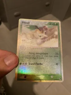 Carte Pokemon Pifeuil 48/100 REVERSE Tempete De Sable Francais Occasion - Image 4