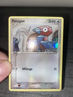 Carte Pokemon Porygon 80/113 Reverse Stamp Ex Especes Delta Francais Occasion . - Image 3