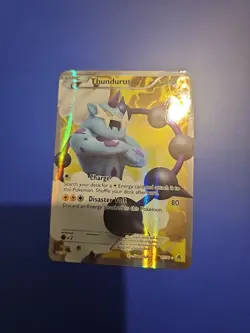 Pokemon TCG Thundurus Emerging Powers 97/98 Holo Full Art Ultra Rare - Image 5