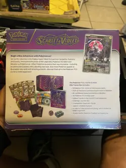 Pokemon Scarlet And Violet Elite Trainer Box Complete Sealed TCG Miraidon ETB - Image 2