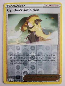 Cynthia's Ambition 138/172 | Reverse Holo | Brilliant Stars | Pokemon TCG | NM - Image 1