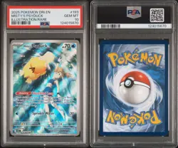 2025 Pokemon DRI EN Misty's Psyduck 193 IR PSA 10 - Image 3
